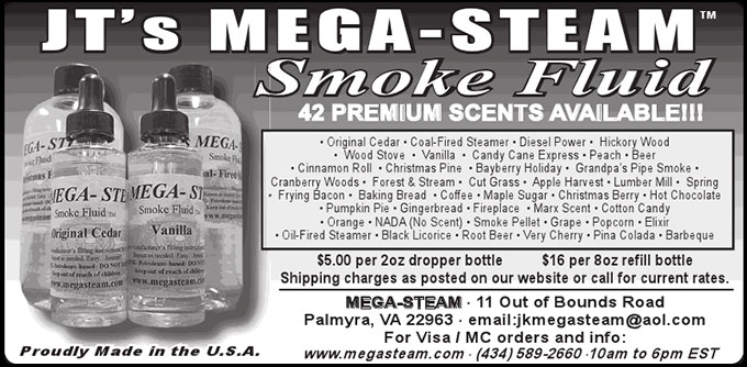 JT's MEGA STEAM TRAIN SMOKE FLUID "ROOT BEER SCENTED" JTS132 >NEW< LOW PRICE!!! 